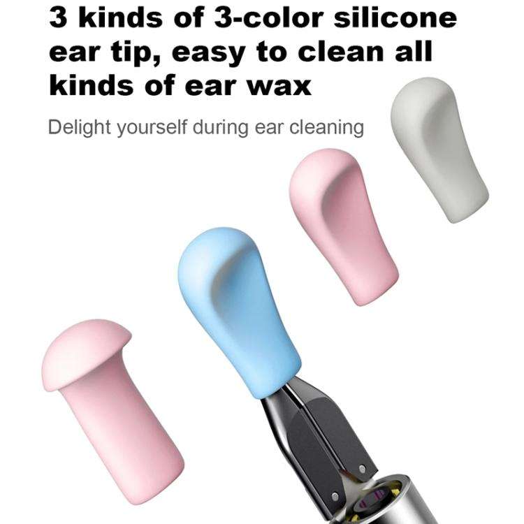 Bebird Note5 Pro Visual Ear Scoop Ear Picking Tool Cleaning Set(Arctic Blue)