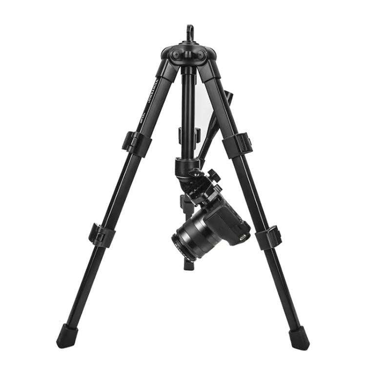 YUNTENG VCT-608 Adjustable Camera Tripod 11.8-25.4 Inch With 360 Degree Rotating 3-Way Pan Head &...
