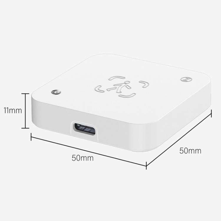 Tuya Zigbee Round Human Presence Sensor Millimeter Wave Radar Detection Built-in Illuminance Sensor