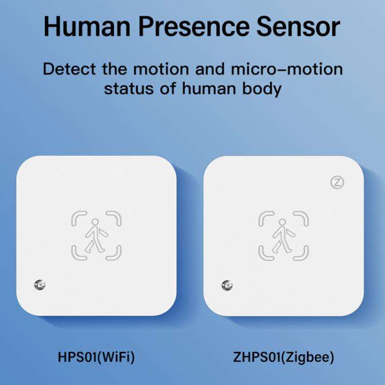 Tuya Zigbee Round Human Presence Sensor Millimeter Wave Radar Detection Built-in Illuminance Sensor