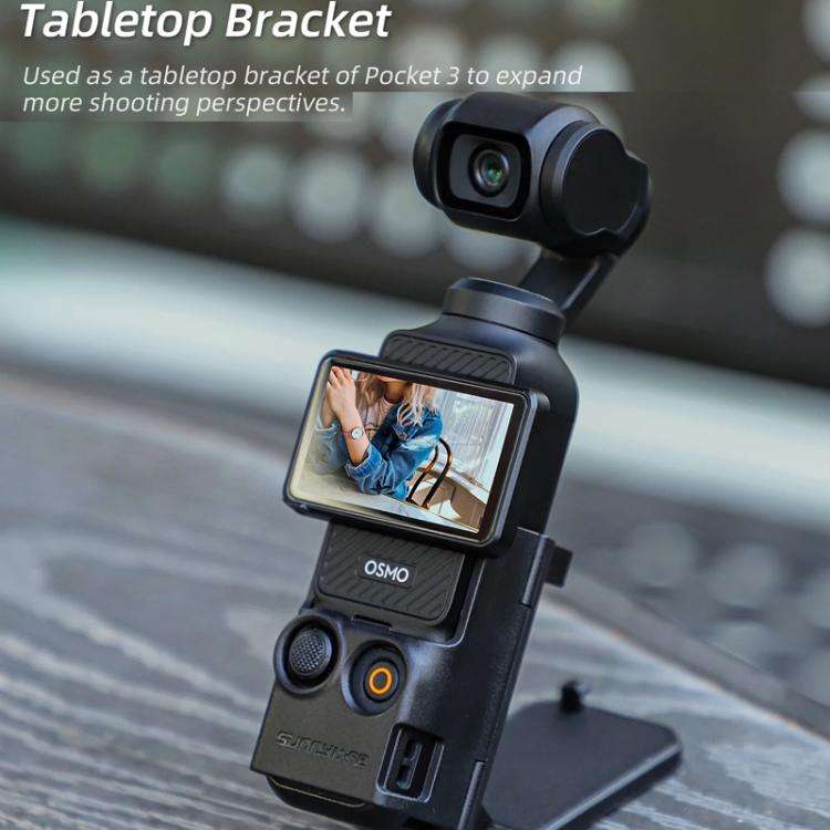 For DJI Osmo Pocket 3 Sunnylife OP3-ZJ761 Magnetic Stand Base Angle Adjustable Multi-functional D...