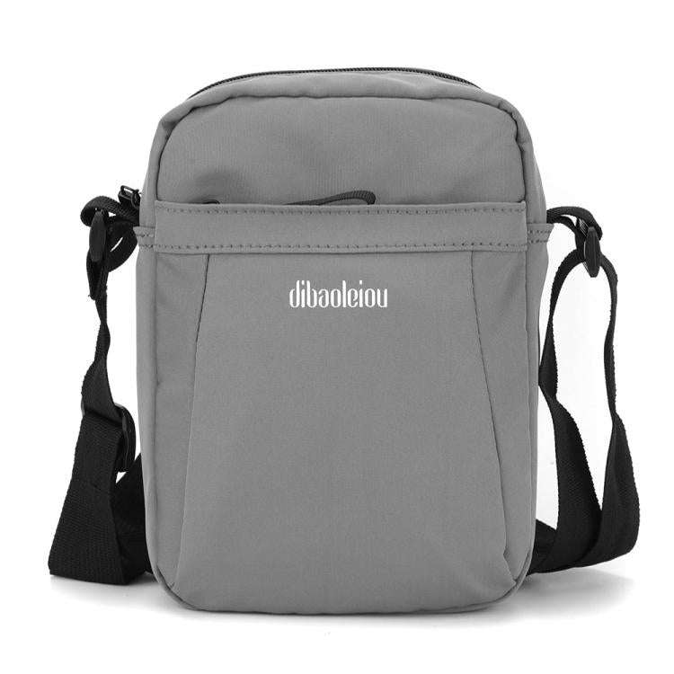 Dibaoleiou Lightweight Multifunction Mobile Phone Bag Men Casual Canvas Bag Shoulder Small Backpa...