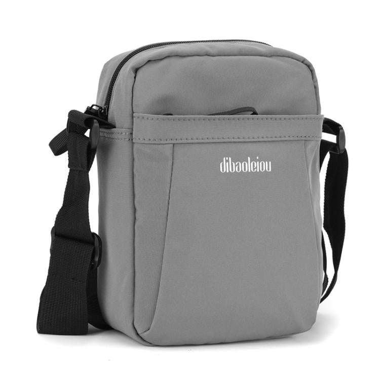 Dibaoleiou Lightweight Multifunction Mobile Phone Bag Men Casual Canvas Bag Shoulder Small Backpa...