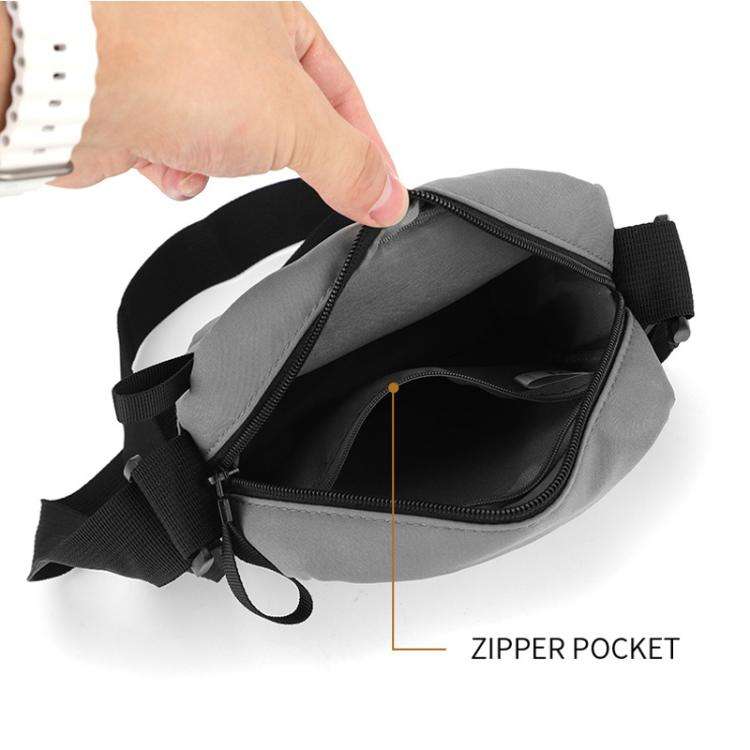 Dibaoleiou Lightweight Multifunction Mobile Phone Bag Men Casual Canvas Bag Shoulder Small Backpa...