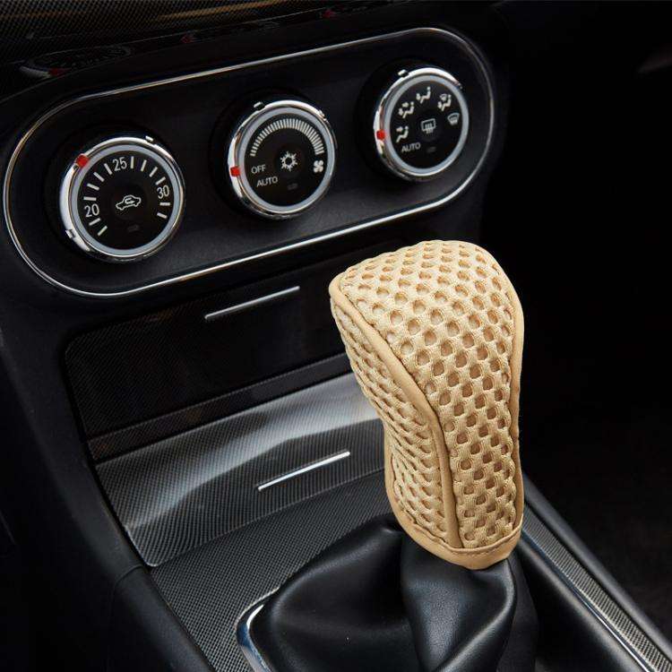 Universal Car Gearshift Cover Interior Accessories, Color: Manual Transmission Beige