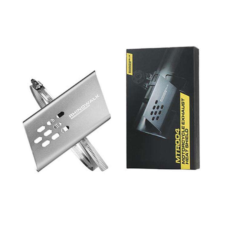 Rhinowalk MTR004 Motorcycle Exhaust Pipe Anti-Scalding Guard(Gray)