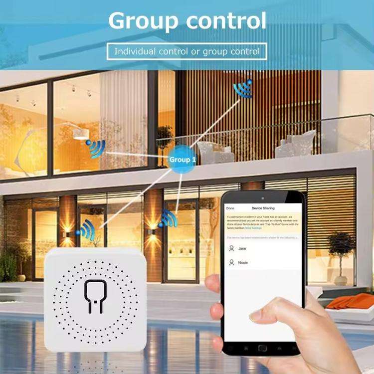 Compatible Tuya Zigbee 16A Smart Switch DIY Breaker 2 Way Control Voice Control
