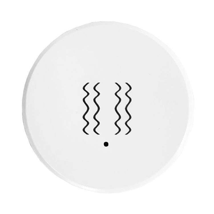 Compatible Tuya ZigBee Smart Vibration Tilt Sensor Real Time Shock Alarm Security Protection