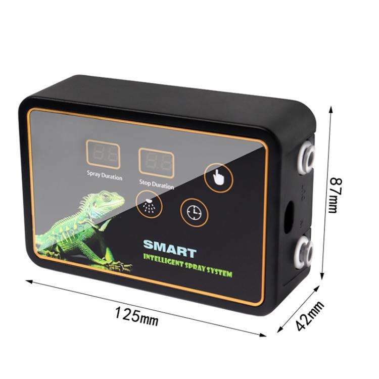 Smart Timer Misting System Kit For Reptile Terrariums Automatic Rainforest Habitat Sprayer EU Plug