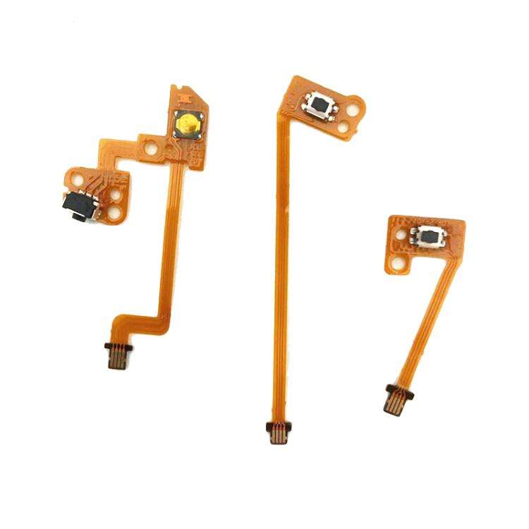 3pcs /Set For Nintendo Switch Joy-Con Button Repair Cable Gamepad Button Key Ribbon Flex Cable(ZL...