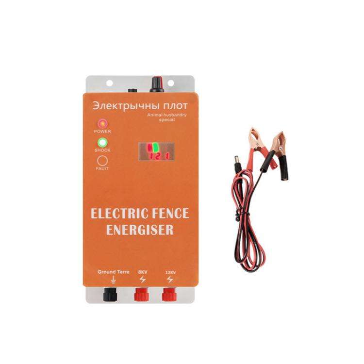 5kg Standard AU Plug 12V Electric Fence for Livestock High Voltage Pulse Farm Electric Poultry Eq...