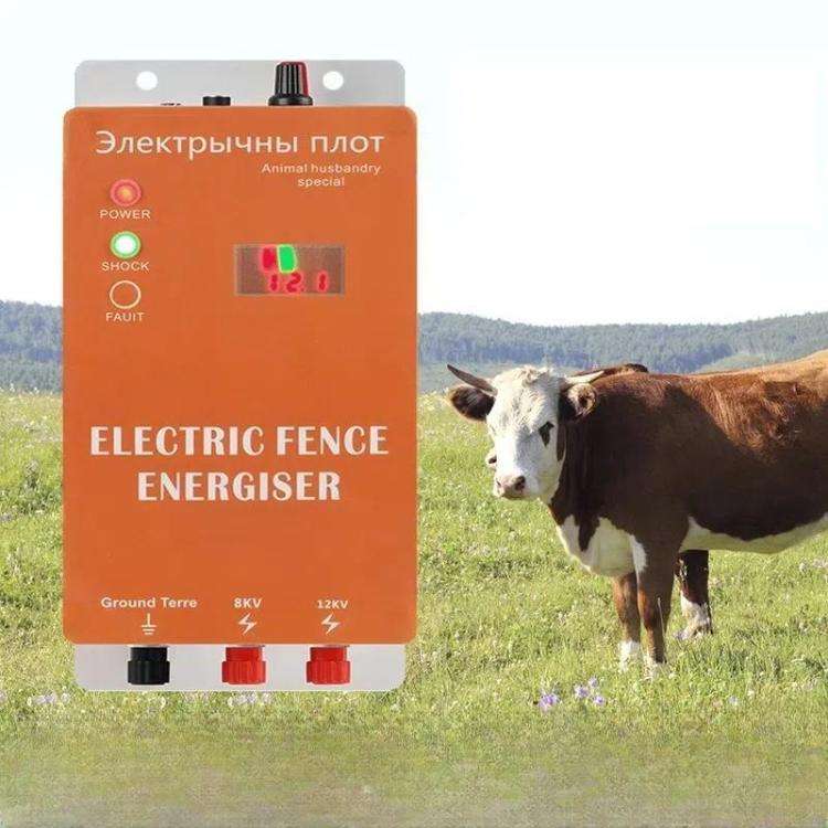 5kg Standard AU Plug 12V Electric Fence for Livestock High Voltage Pulse Farm Electric Poultry Eq...