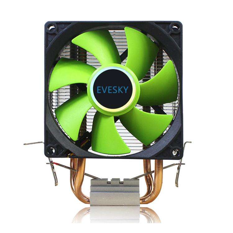 EVESKY CPU Cooler PC Radiator 1850-2200 RPM Quiet Fan For Intel LGA775/115x/1366 & AMD AM2/AM3 So...