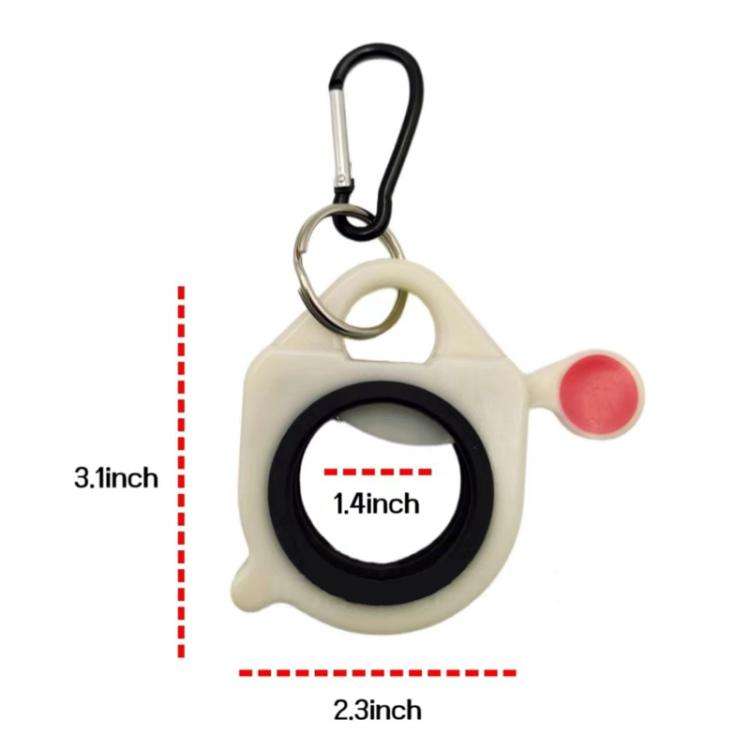 Night Light Tie Organizer Portable Hardware Tool Storage Device, Specification: White Organizer