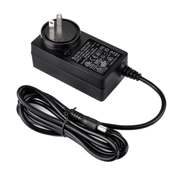 Waveshare 9V / 5A 1.2m Length Cable DC Jack Power Supply Adapter(US Plug)