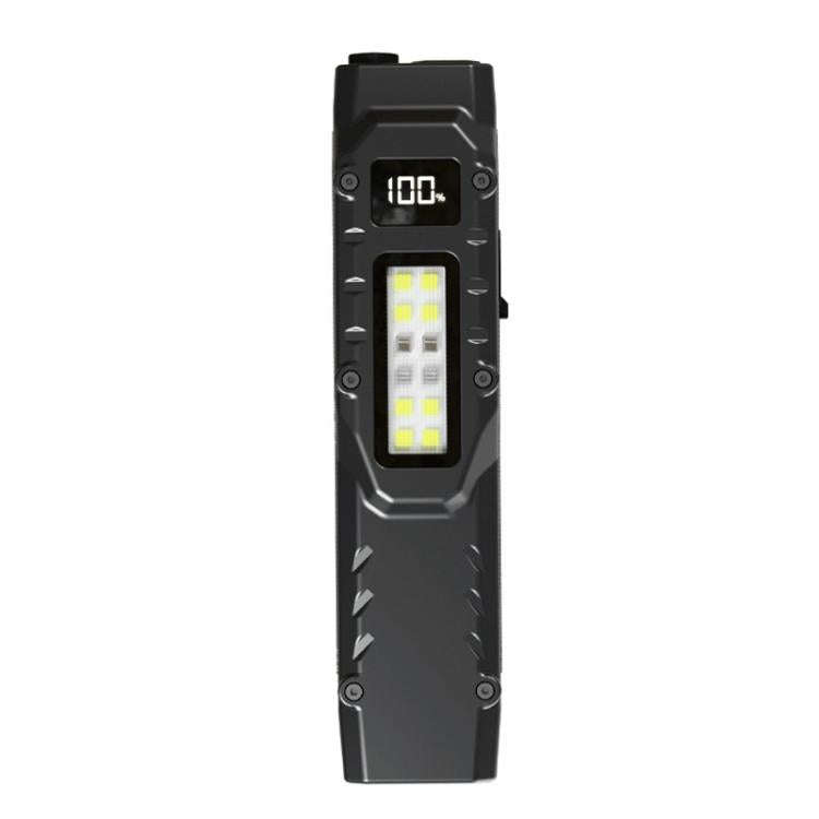Mini Portable Self-Defense Three-Light Source Flashlight With Pen Clip(DT007)