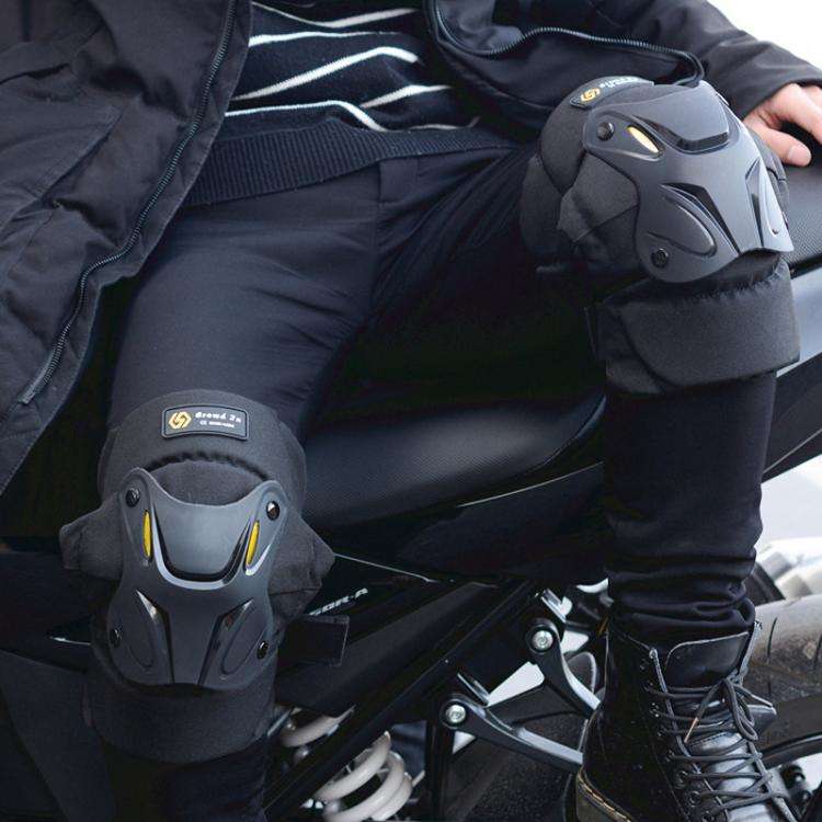 Men Motorcycle Riding Sports Summer Knee Pads(B Model)