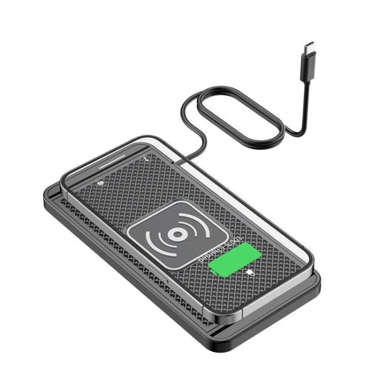 Car Wireless Charger Modified Increase Cuttable Mobile Phone Fast Charging Pad(1m Long Line (Type...