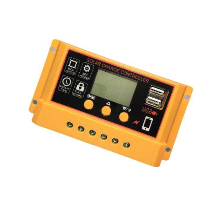 30A 12V 24V Solar Controller PV Solar Charge Controller With LCD Display