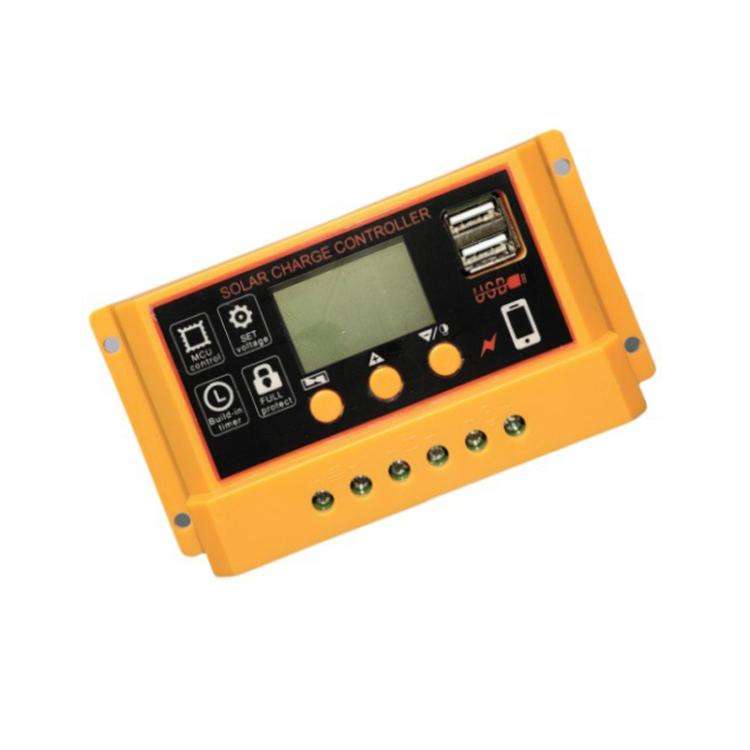 30A 12V 24V Solar Controller PV Solar Charge Controller With LCD Display