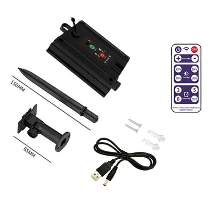3.7V Boost 24V Solar String Light Control Box With DC Charging Solar Light Circuit Control Board(...