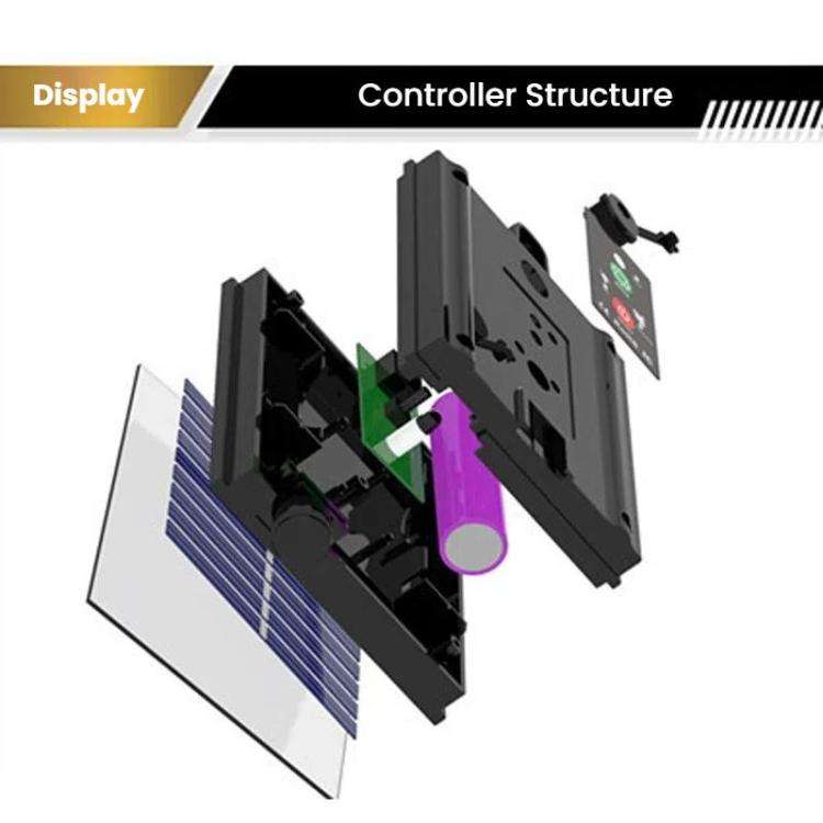 3.7V Boost 24V Solar String Light Control Box With DC Charging Solar Light Circuit Control Board(...