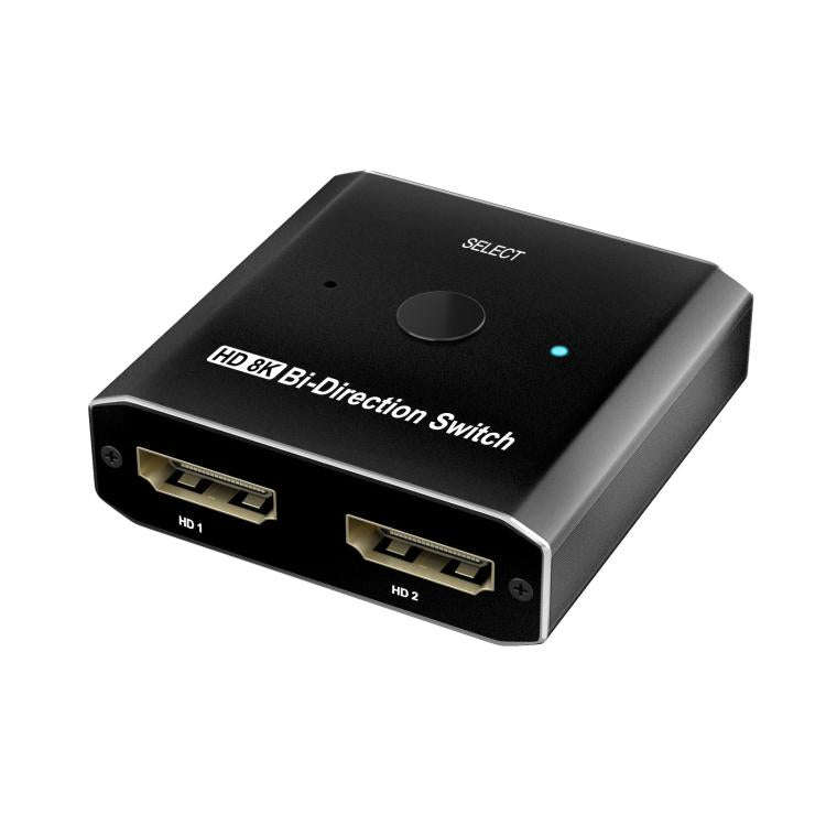 PWAY S6203H 8K 60Hz 2 In 1 Out HDMI-Compatible Two-Way Switcher(S6203H)