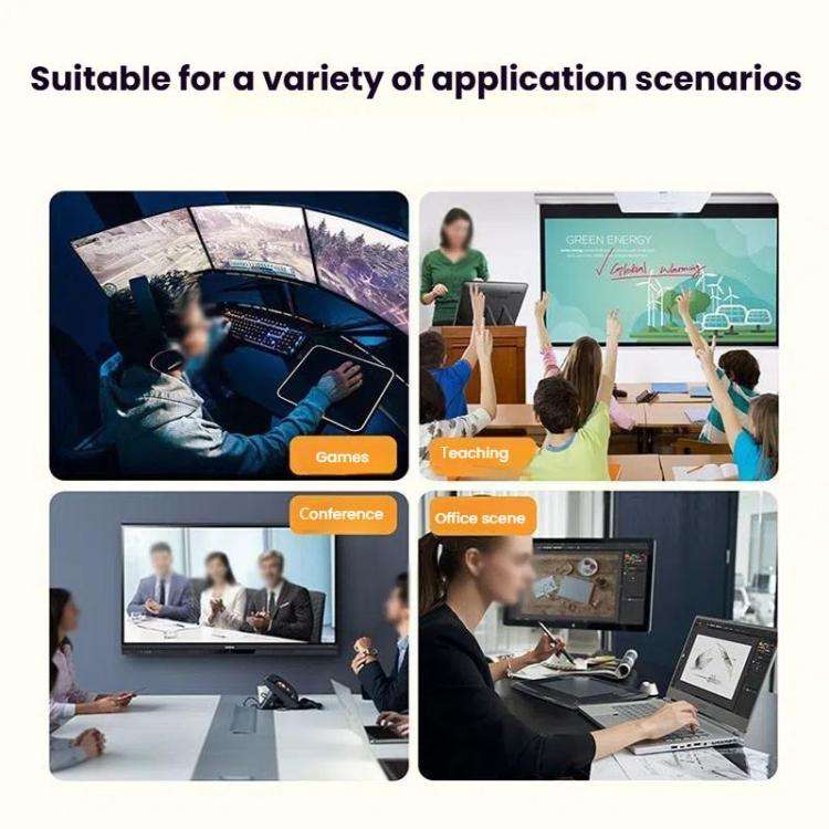 PWAY S6203H 8K 60Hz 2 In 1 Out HDMI-Compatible Two-Way Switcher(S6203H)