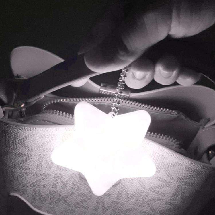 Pentagram Handbag Purse Light Touch Sensor Lamp Automatic Sensor Night Light