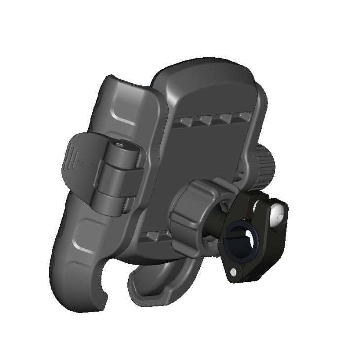 Kewig Motorcycle Bicycle Non-Blocking Mobile Phone Camera Navigation Bracket(M8SP-C3)