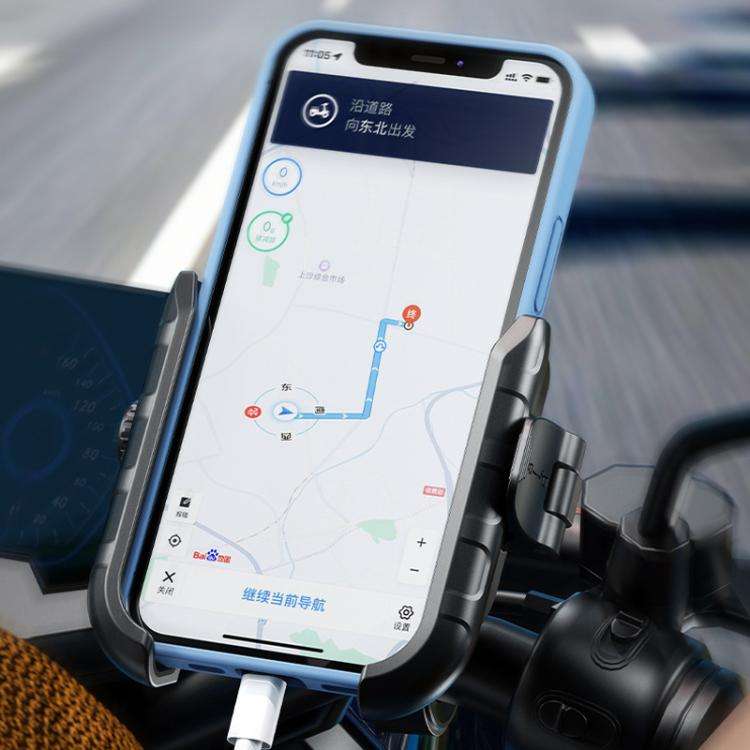 Kewig Motorcycle Bicycle Non-Blocking Mobile Phone Camera Navigation Bracket(M8SP-C3)