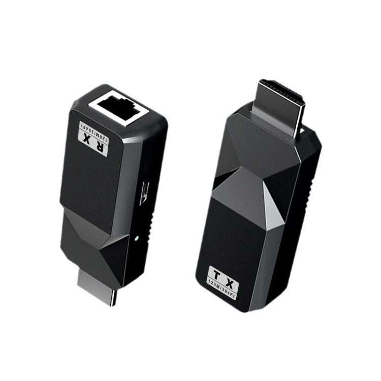 PWAY DT258 120m HDMI-Compatible 1080P HD Video Network Extender Mini HD Video Transmitter