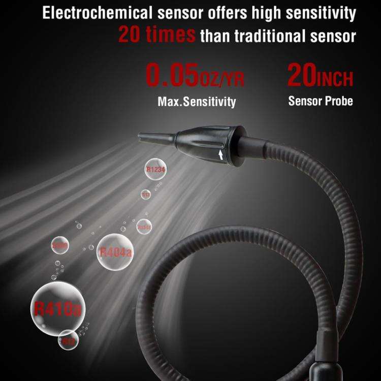 DUOYI DY5751 Automotive Snow Detection High Sensitivity Refrigerant Halogen Leak Detector