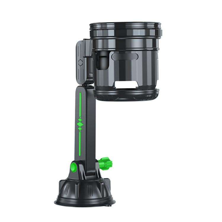 Car Multifunctional Water Cup Holder Auto Large Suction Cup Mounted Drink Rack, Style: Long Rod G...