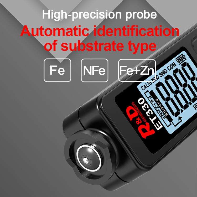 Mingzheng Iron Aluminum Zinc Three-Purpose Paint Film Coating Thickness Gauge(ET330)