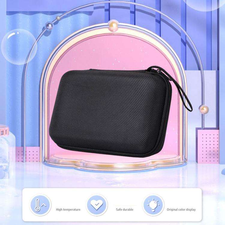 EVA Hard Disk Bag Portable Drop-proof Mobile Power Storage Bag Zipper Toolkit Accessory Storage C...