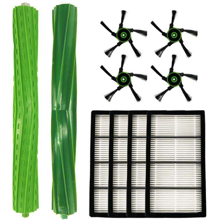 For iRobot Roomba S9 S9+ Vacuum Cleaner Main Brush Side Brush Filter Kit Set 2