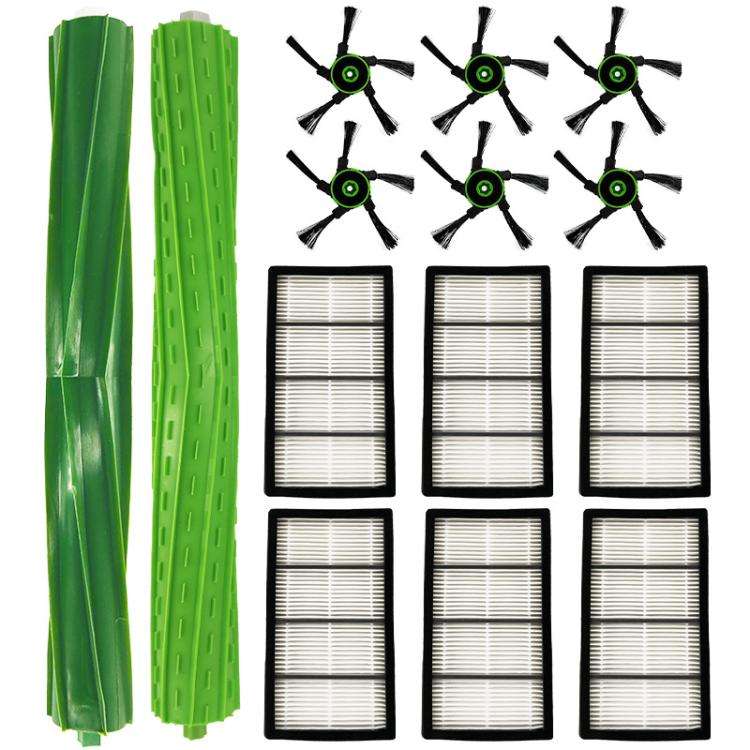For iRobot Roomba S9 S9+ Vacuum Cleaner Main Brush Side Brush Filter Kit Set 3