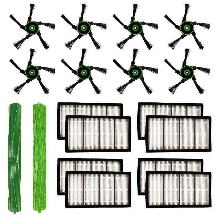 For iRobot Roomba S9 S9+ Vacuum Cleaner Main Brush Side Brush Filter Kit Set 4