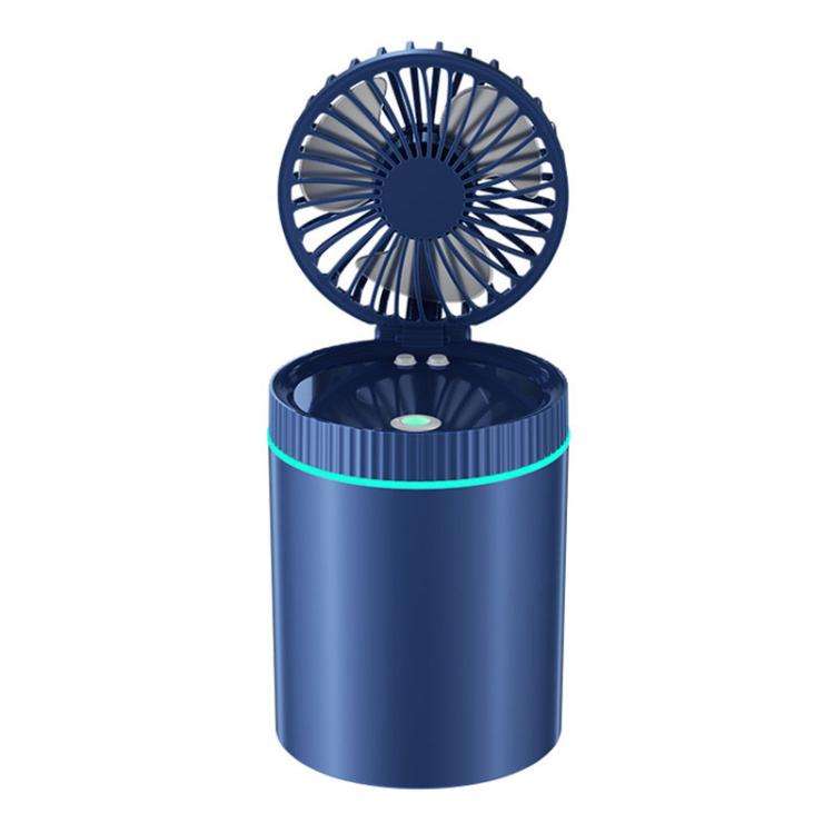 F98 Spray Cooling Desktop Small Fan Bedroom Office Portable Humidifier With Colored Lights, Color...