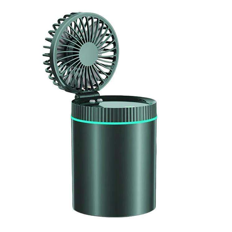 F98 Spray Cooling Desktop Small Fan Bedroom Office Portable Humidifier With Colored Lights, Color...