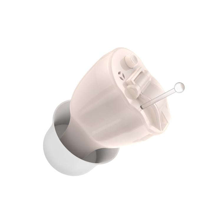 Digital Smart Noise Reduction CIC Hearing Aid Adjustable Sound Amplifier For The Elderly, Color: ...