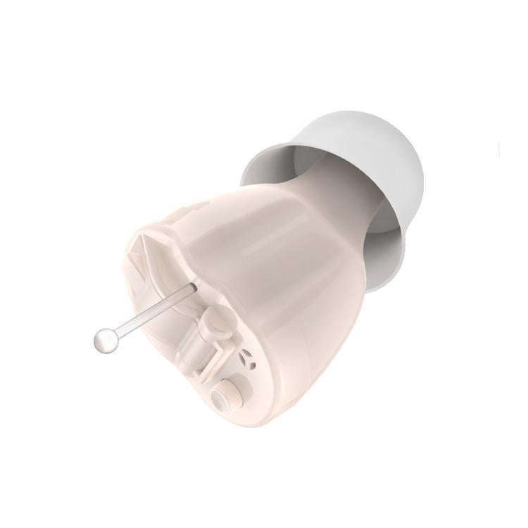 Digital Smart Noise Reduction CIC Hearing Aid Adjustable Sound Amplifier For The Elderly, Color: ...