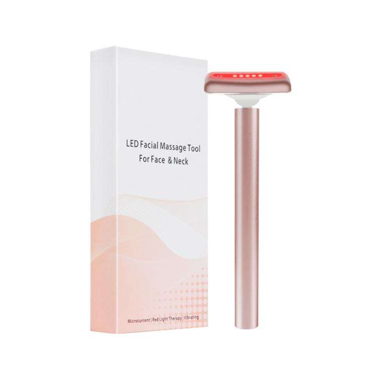 Red Light Facial Wand Eye Neck Massager With Vibrating for Lifting, Dark Circle Reduction(Fairy P...