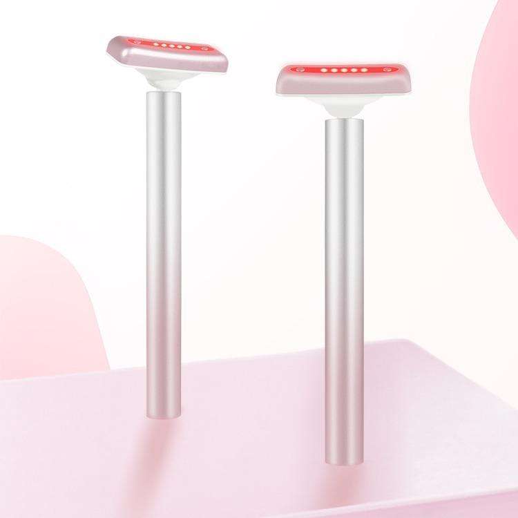 Red Light Facial Wand Eye Neck Massager With Vibrating for Lifting, Dark Circle Reduction(Gradien...