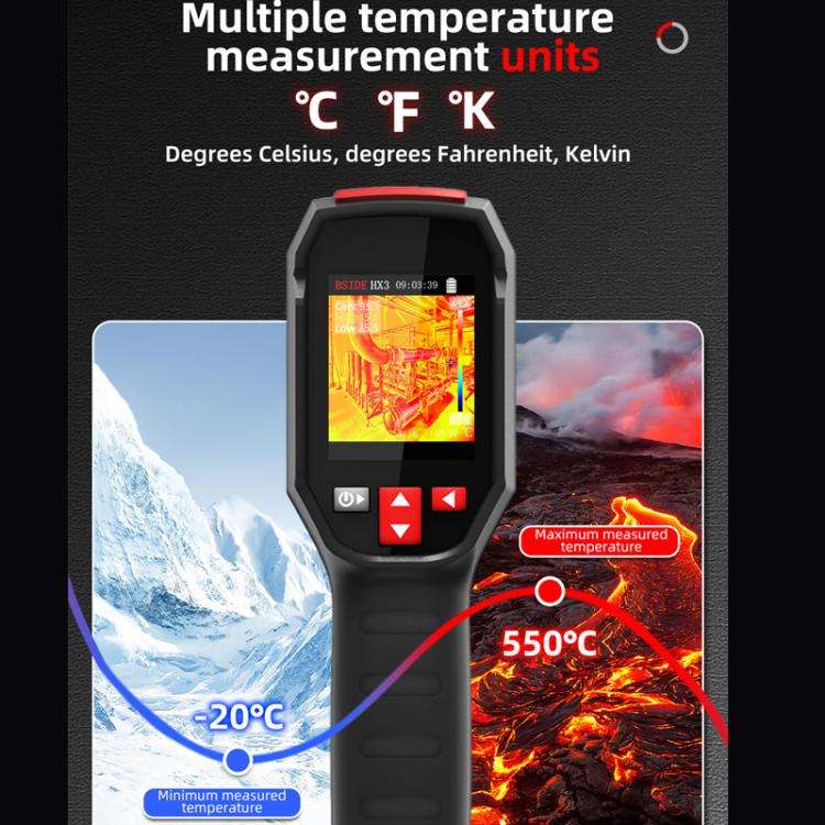 BSIDE HX3 Handheld Infrared Thermal Imager Power Non-Contact Thermometer