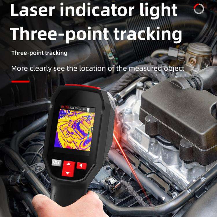 BSIDE HX3 Handheld Infrared Thermal Imager Power Non-Contact Thermometer