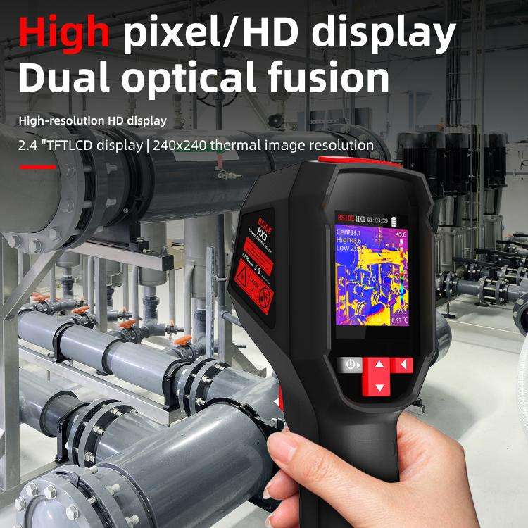 BSIDE HX3 Handheld Infrared Thermal Imager Power Non-Contact Thermometer