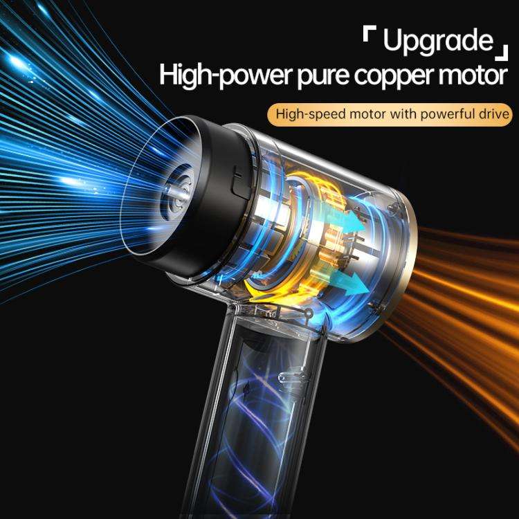 Portable Suction And Blow Extraction All In One Multi-Function Brushed Car Cordless Vacuum Cleane...