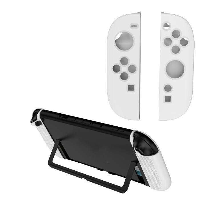 For Nintendo Switch 2 Joy-con Controller Silicone Case Protective Cover(White)
